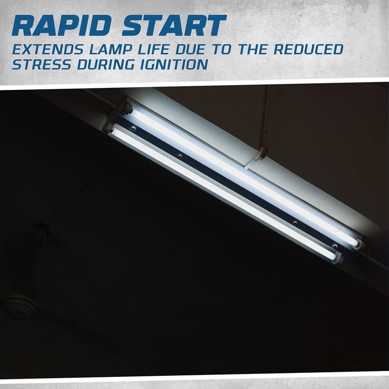 OHLECTRIC Replacement for Keystone KTEB-114-1-TP-FC-MB 1 Lamp T5 Electronic Fluorescent Ballast | 14 Watt, 120V Input with Rapid Start | Finger Case with Mounting Bracket, UL Listed - Image 5